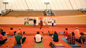 Olimpijski center je v sodelovanju z veleposlaništvom Indije gostil Festival joge in dobrega počutja