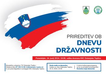 PRIREDITEV OB DNEVU DRŽAVNOSTI PRIREDITEV OB DNEVU DRŽAVNOSTI