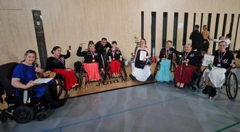 Paraplesalki Društva paraplegikov ljubljanske pokrajine državni prvakinji v svojih kategorijah