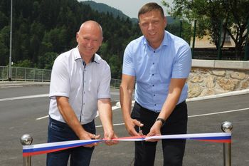 OTVORITEV REKONSTRUKCIJE CESTE SKOZI SELO