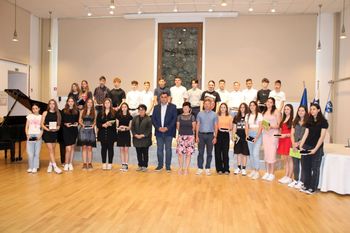 Župan sprejel odlične osnovnošolce jeseniških šol