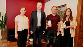 Župan sprejel predstavnike MEPZ Pomlad