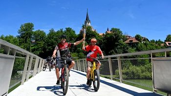 S sprejemom slovenske bakle obeležili stoletnico olimpijskih zmag Leona Štuklja