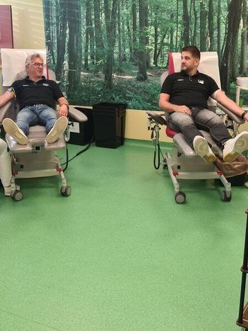 Rokometaši MRK Krka tudi letos darovali kri