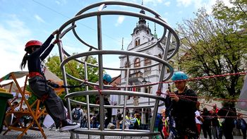 Evropski teden mobilnosti na Bazen Novo mesto in Glavni trg privabil več kot tisoč obiskovalcev