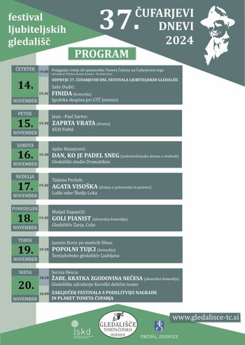 37. ČUFARJEVI DNEVI 2024