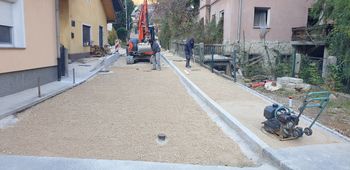 Zaključuje se obnova ceste v KS Sava