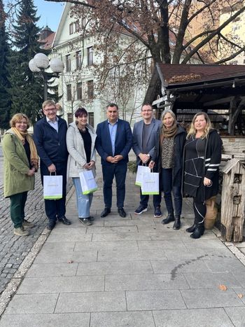 Obisk profesorjev iz Nagolda na Jesenicah