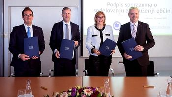 GZS in predstavniške organizacije občin podpisali partnerski sporazum »Zavezništvo za razvoj«