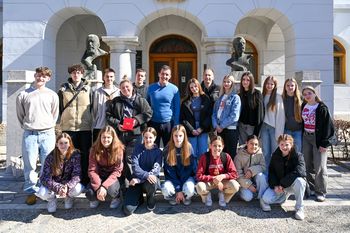 Sprejem plesalcev Plesnega studia Novo mesto