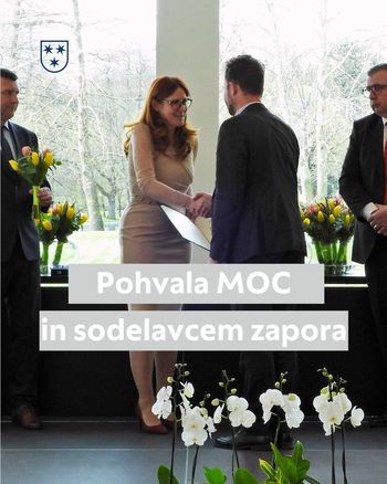 Pohvala Mestni občini Celje in sodelavcem celjskega zapora ob 30-letnici Uprave za izvrševanje kazenskih sankcij Pohvala Mestni občini Celje in sodelavcem celjskega zapora ob 30-letnici Uprave za izvrševanje kazenskih sankcij