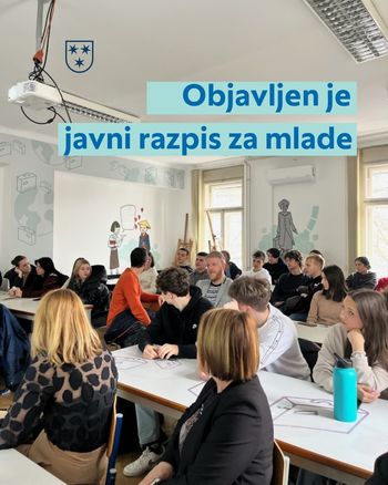 Objavljen je javni razpis za mlade Objavljen je javni razpis za mlade
