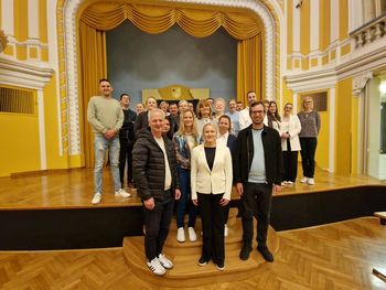 Podžupan Samo Seničar sprejel predstavnike mednarodnega projekta CHASE 