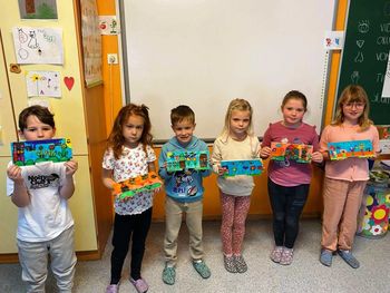 V šoli Kotlje ustvarjali panjske končnice
