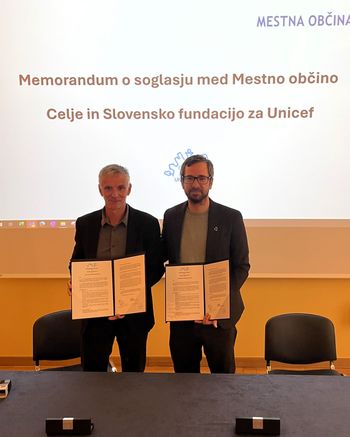 Celje korak bližje nazivu Otrokom prijazno UNICEF-ovo mesto