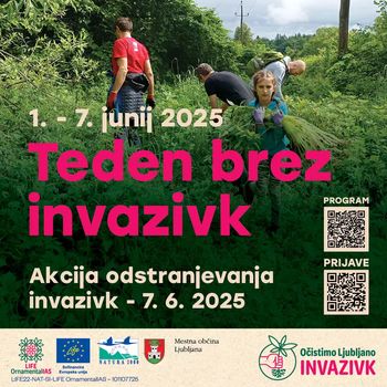 Teden brez invazivk