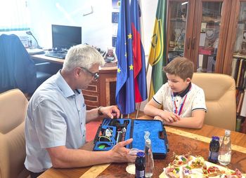 SPREJEM DRŽAVNEGA PRVAKA JAKOBA HRENA