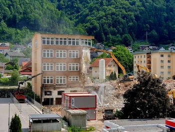 Obvestilo o izrednih gradbenih delih pri gradnji Srednje šole Jesenice