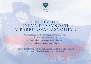 Dan državnosti v parku osamosvojitve