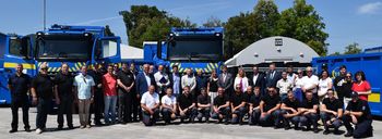 Občina Ravne na Koroškem prevzela vozilo za boljšo odzivnost ob podnebnih nesrečah
