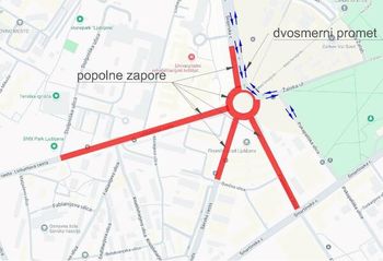 Prenavljamo za vas: krožišče Žale