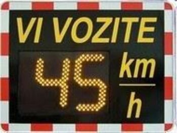 MERITVE HITROSTI S PRIKAZOVALNIKOV V OBČINI DESTRNIK- JUNIJ 2025