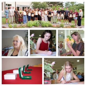 Podelitev maturitetnih spričeval gimnazijkam in gimnazijcem
