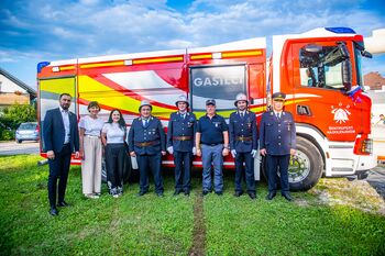 Novo gasilsko vozilo GVC-3 pomembna pridobitev za varnost krajanov