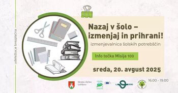 Nazaj v šolo – izmenjaj in prihrani!