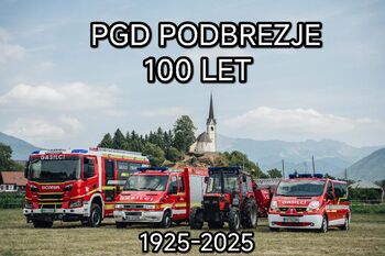Darilo in zahvala gasilcem ob 100 letnici društva