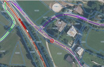 Obvestilo o delni zapori občinske ceste v Mostah zaradi postavitve eko otokov