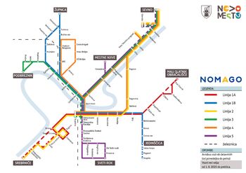 Sprememba voznega reda na Liniji 1A : Mali Slatnik – Mrzla Dolina