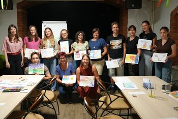 Raziskovali so umetnost intuitivnega slikanja Raziskovali so umetnost intuitivnega slikanja