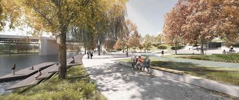 Predstavitev projekta Urbani park Loka v Novem mestu