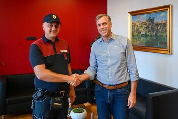 Novomeški redar s hitrim posredovanjem pomagal občanu v stiski