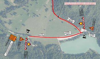 Zapora dela območja doline Završnice zaradi tekaške prireditve 19.9.2025