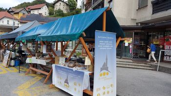 KD Tabor Podbrezje na 6. festivalu Pajtičkafest v Cerknem