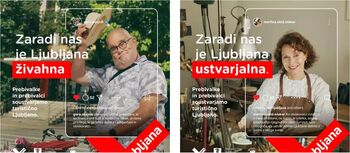 Zaradi nas je Ljubljana živahna, ustvarjalna, gostoljubna in urejena