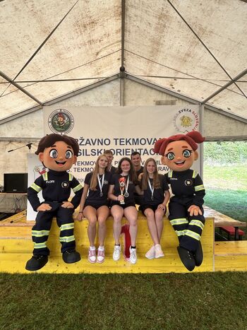 Izjemni uspehi pripravnic PGD Trebelno in Šentlovrenc na državnem tekmovanju v orientaciji v Begunjah na Gorenjskem