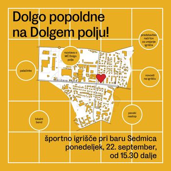 Varnejše in prijaznejše osrčje Dolgega polja