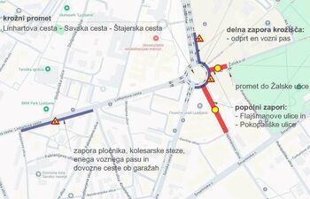 Prenavljamo za vas: krožišče Žale