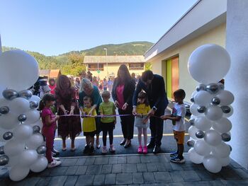 Slovesna otvoritev novega vrtca na Muti