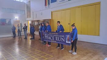 Plamenica in tek miru 2025 sta obiskala tudi našo občino