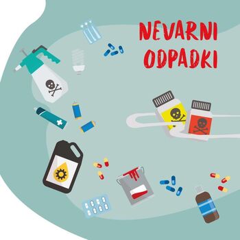 ZBIRANJE NEVARNIH ODPADKOV na Muti v torek 21. 10. 2025