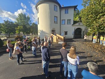 Slovesna otvoritev prenovljene ploščadi pred gradom Vrbovec