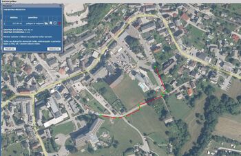 DELNE ZAPORE PROMETA NA ODSEKU OD VRTCA BOVEC DO HOTELA KANIN DELNE ZAPORE PROMETA NA ODSEKU OD VRTCA BOVEC DO HOTELA KANIN