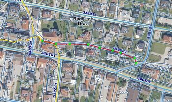 Začasna popolna zapora ceste - Harkova ulica