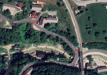 OBVESTILO O POPOLNI ZAPORI OBČINSKE CESTE V MOSTAH OBVESTILO O POPOLNI ZAPORI OBČINSKE CESTE V MOSTAH