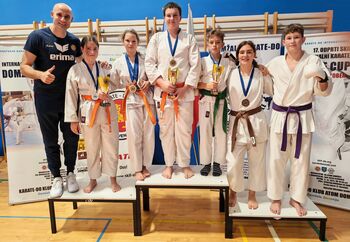 Trije mednarodni prvaki za Karate Akademijo Dolenjska