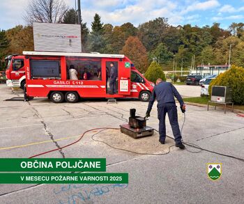 Občina Poljčane v mesecu požarne varnosti 2025